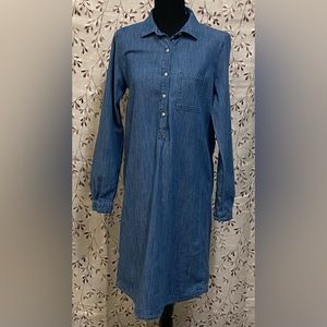 Old Navy - Pull Over Long Sleeve Denim Dress (NWOT)
